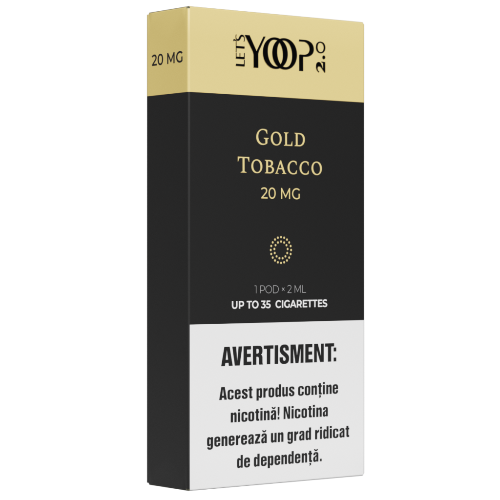 Cutie Gold Tobacco 20 mg/ml nicotină YOOP 